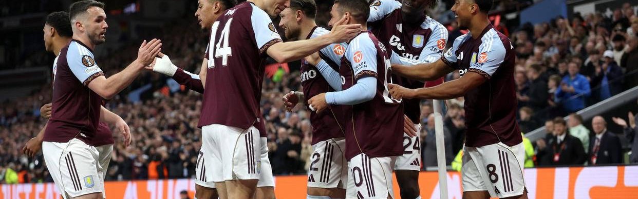 7-1大胜狂飙！英超劲旅阿斯顿维拉九连胜创辉煌，挺进欧联杯半决赛