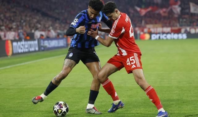 意甲独苗出局！欧冠-凯恩双响 拜仁4-1亚特兰大总分10-2晋级