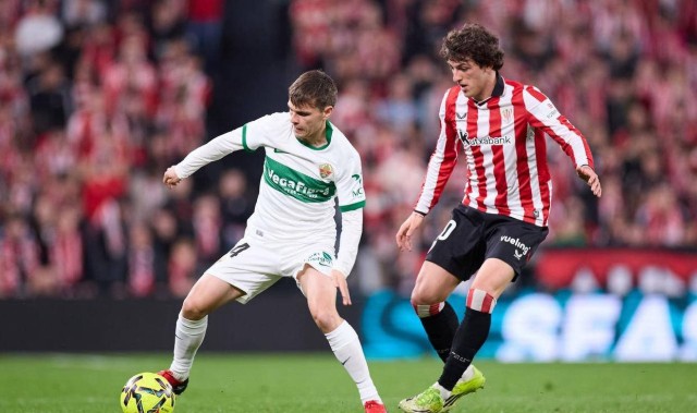 西甲积分榜最新变化：毕尔巴鄂竞技主场2-1力克埃尔切