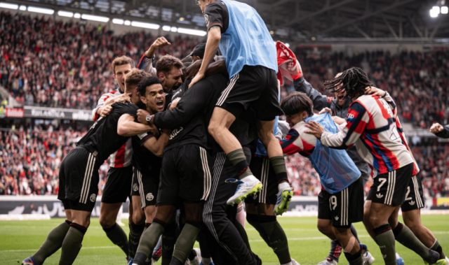 德甲最新积分战报：拜仁奇迹逆袭，勒沃库森轰入6球，多特4连胜