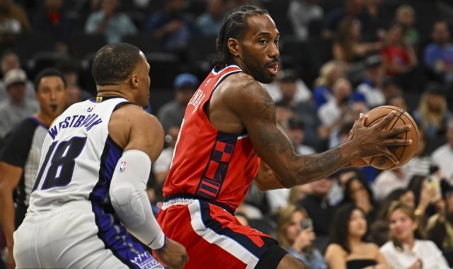 德罗赞27分威少三双 伦纳德空砍31分+伤退国王胜快船