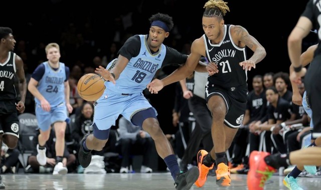 吕佩尔20分夏普19分 灰熊不敌篮网4连败